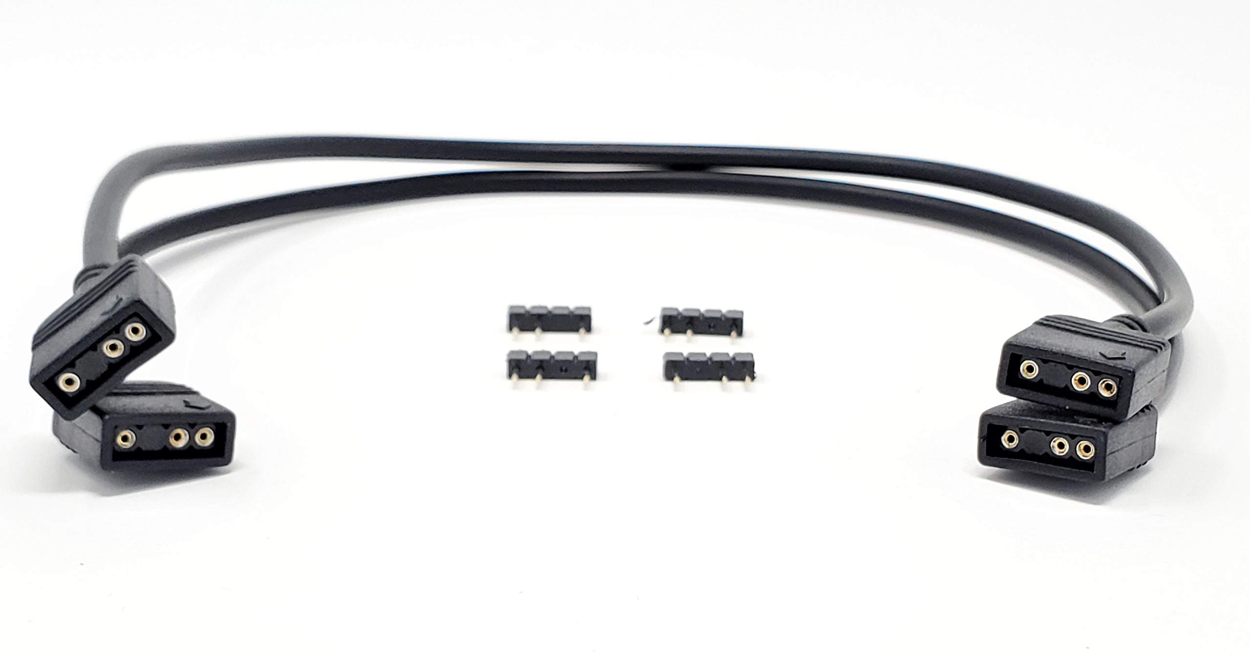 各4本 RGBケーブル Amazon | uxcell RGB延長ワイヤー 長さ10M 4ピンケーブル 22AWG